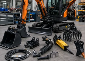 CASDE mini excavator attachments