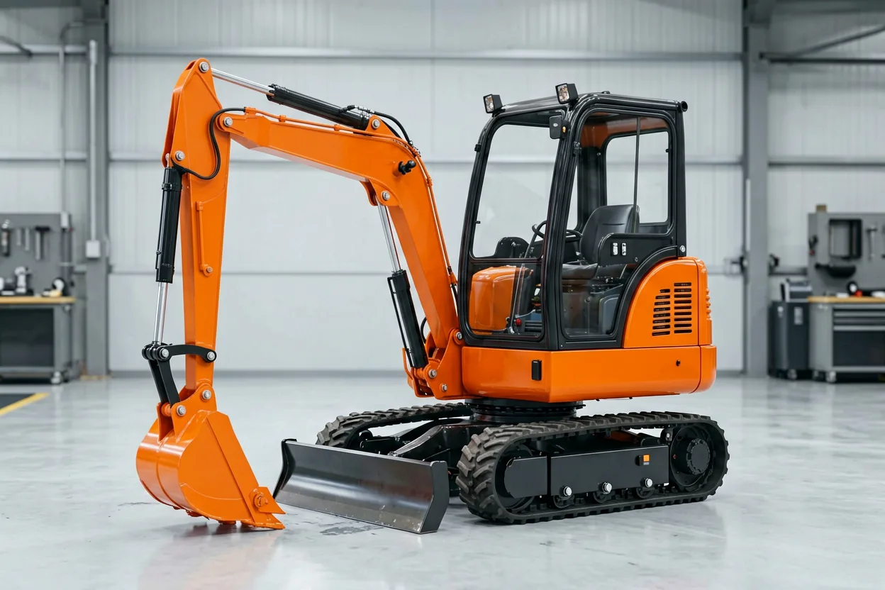 Mini excavator running gear