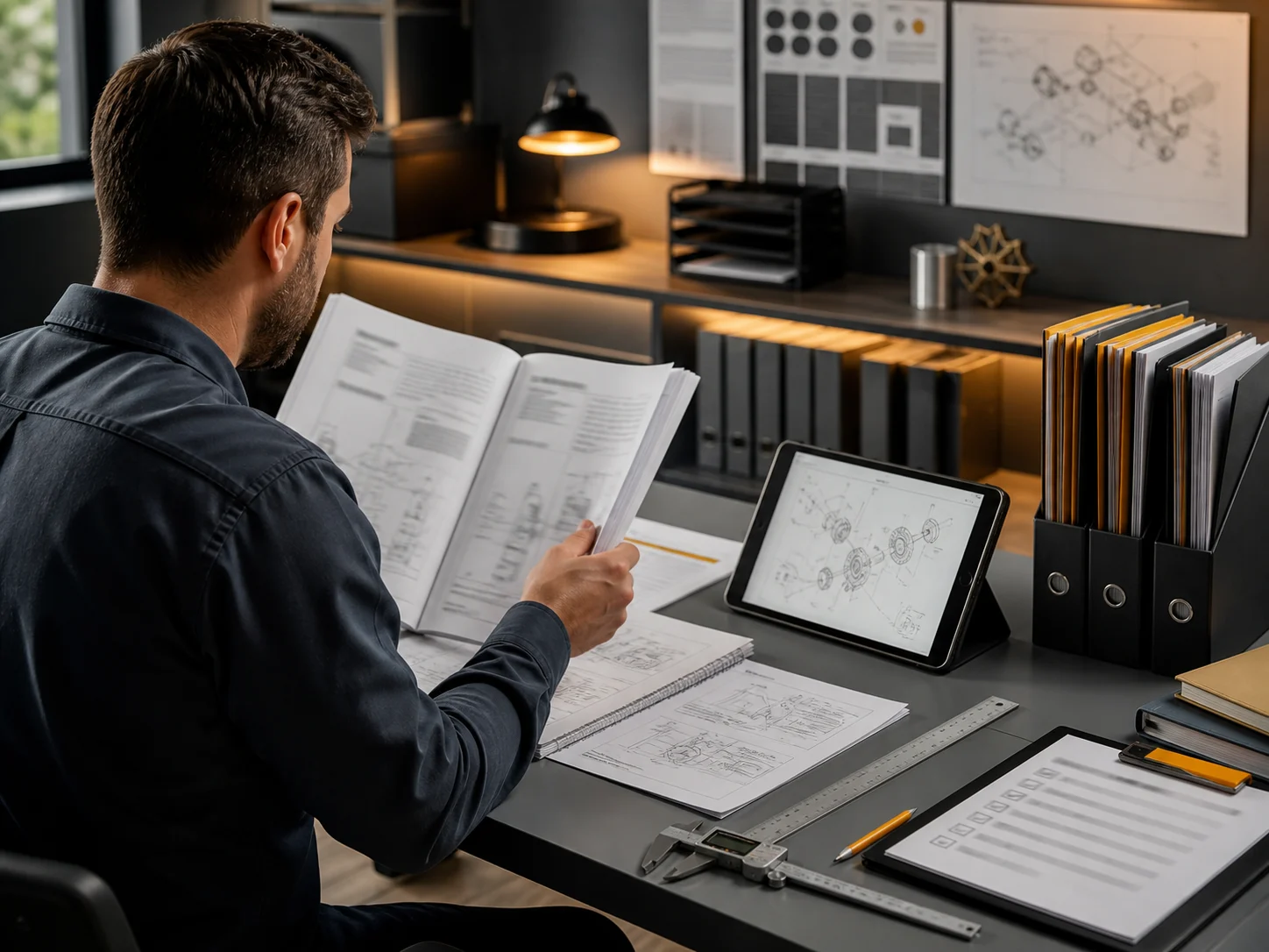 Machinery manuals, CAD drawings and technical documents