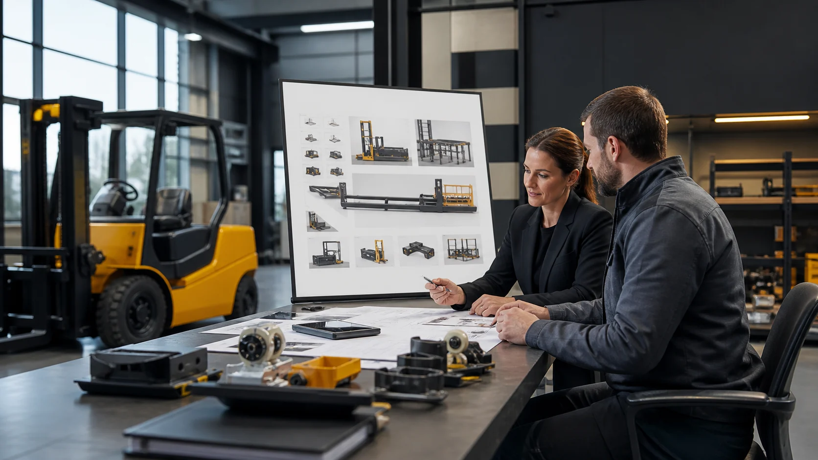 Forklift customization requirement review