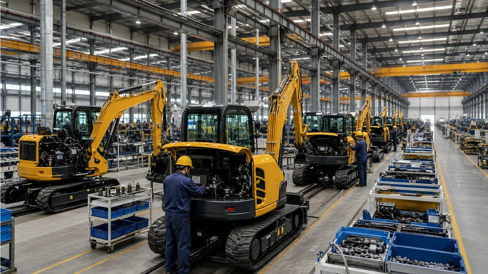 CASDE machine assembly line