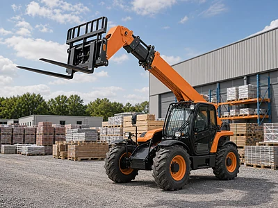 CASDE telescopic forklift model